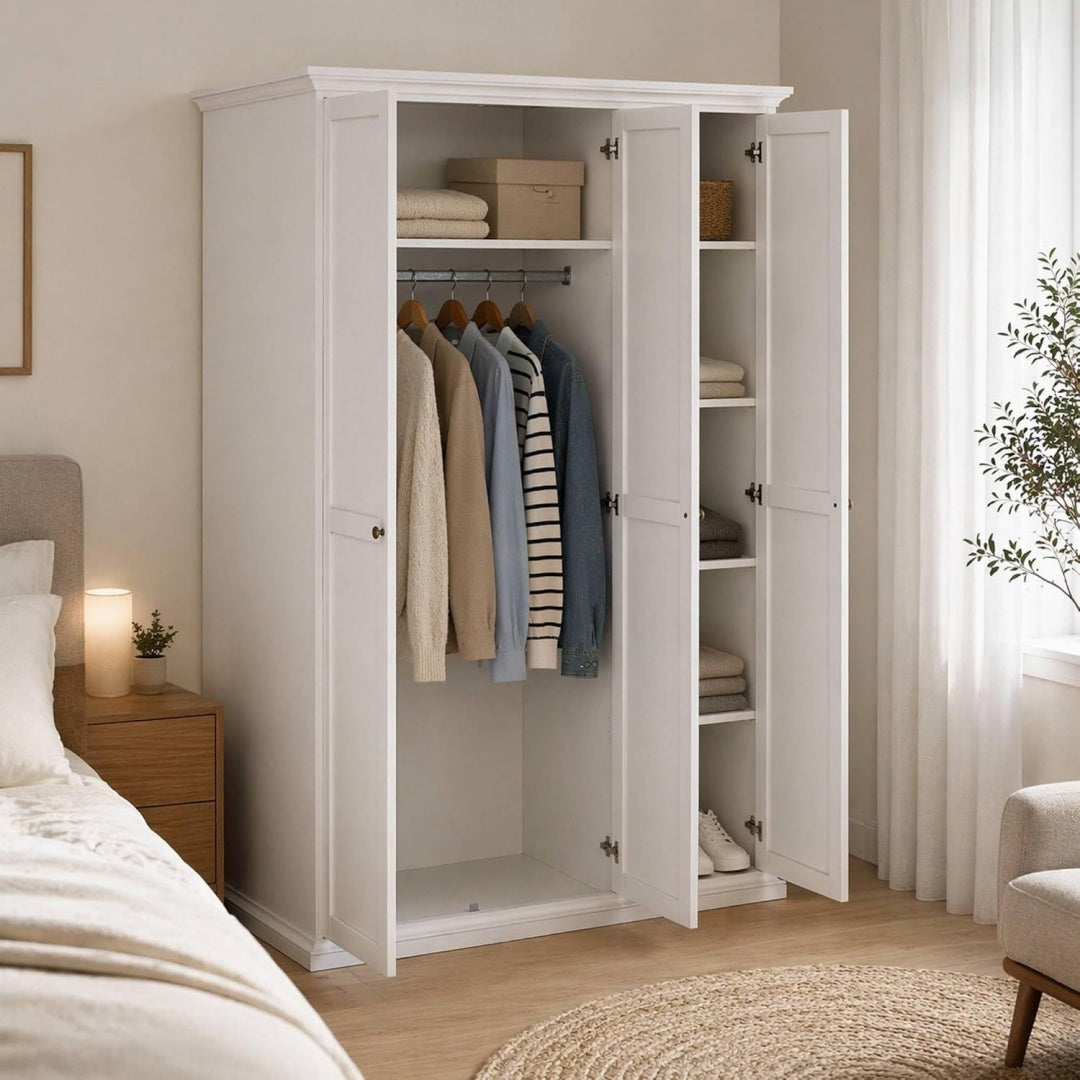 Armoire en panneau de particules pour l'entree
