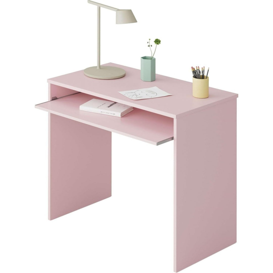 Bibliotheque de rangement rose