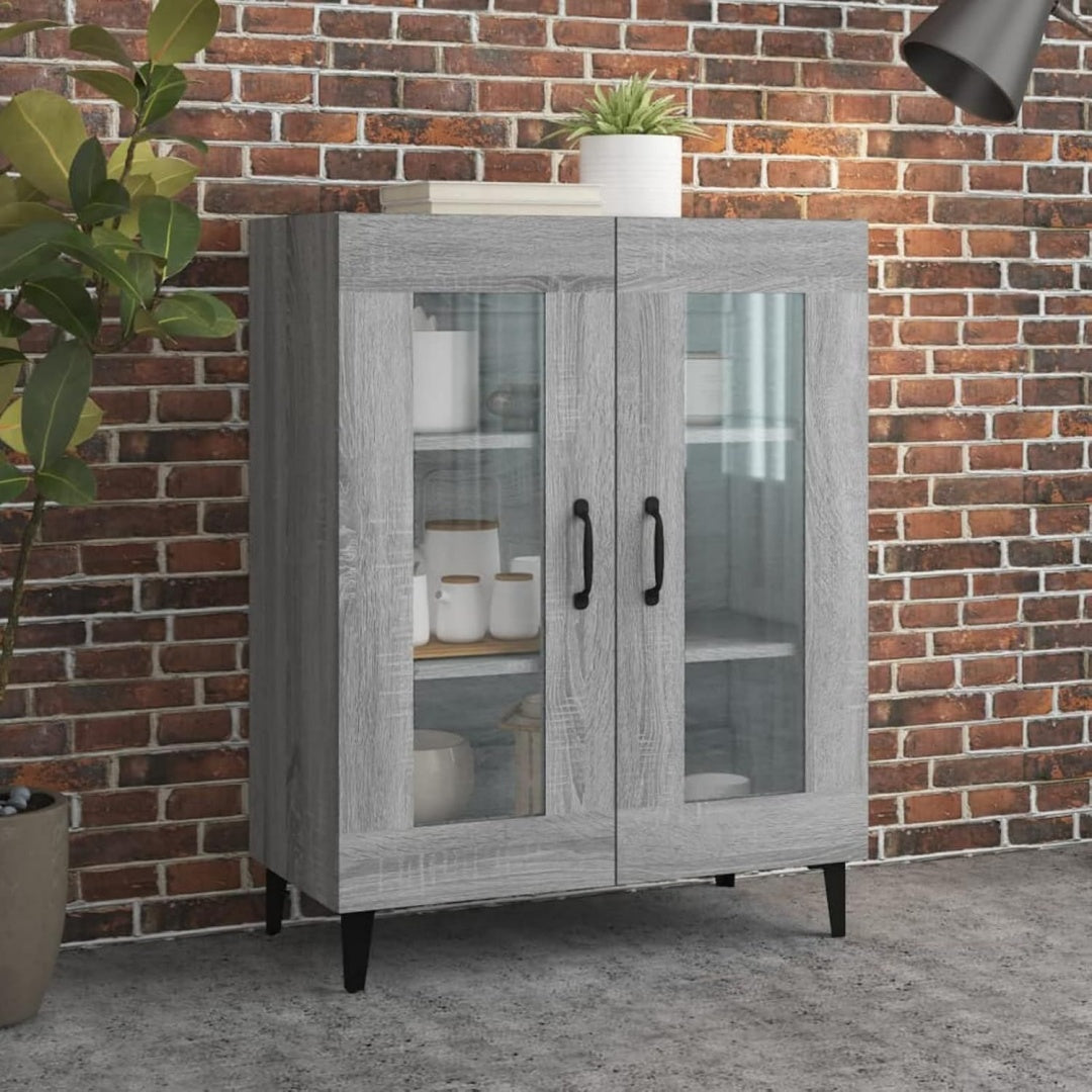 Credence gris 96 cm, de bon rapport qualite-prix