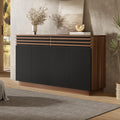 Buffet creme, contemporain, espace organise