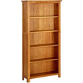 Moderne bibliotheque en chene et MDF