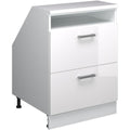 Armoire de rangement gris clair 60 x 60 x 83.8 cm