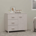 Belle commode avec une fixation murale invisible