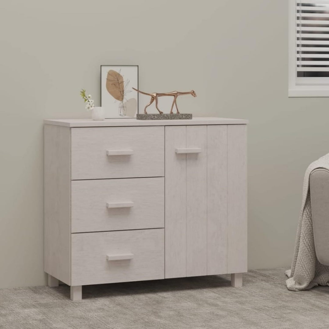 Belle commode avec une fixation murale invisible