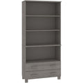 Buffet en MDF teinte gris fonce