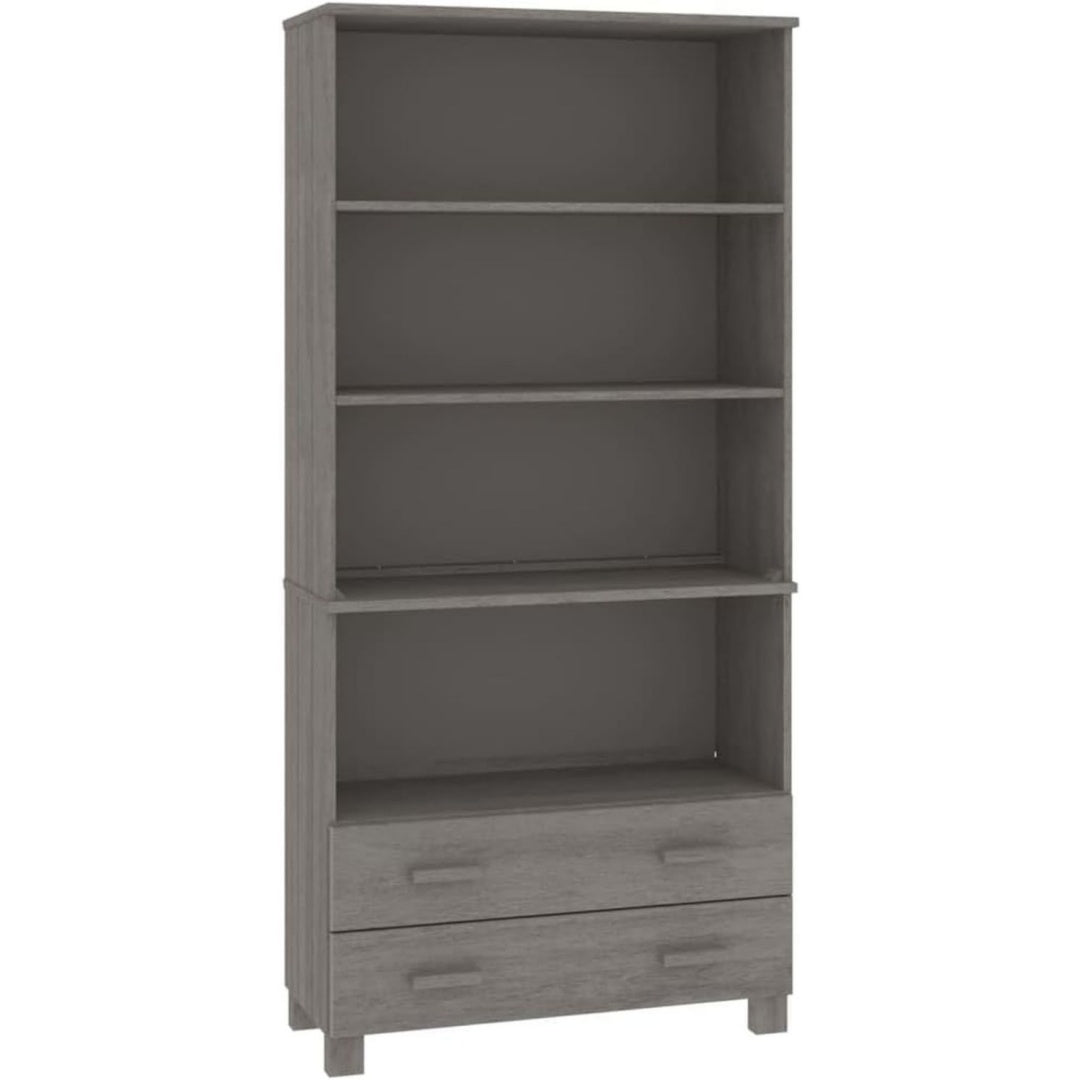 Buffet en MDF teinte gris fonce
